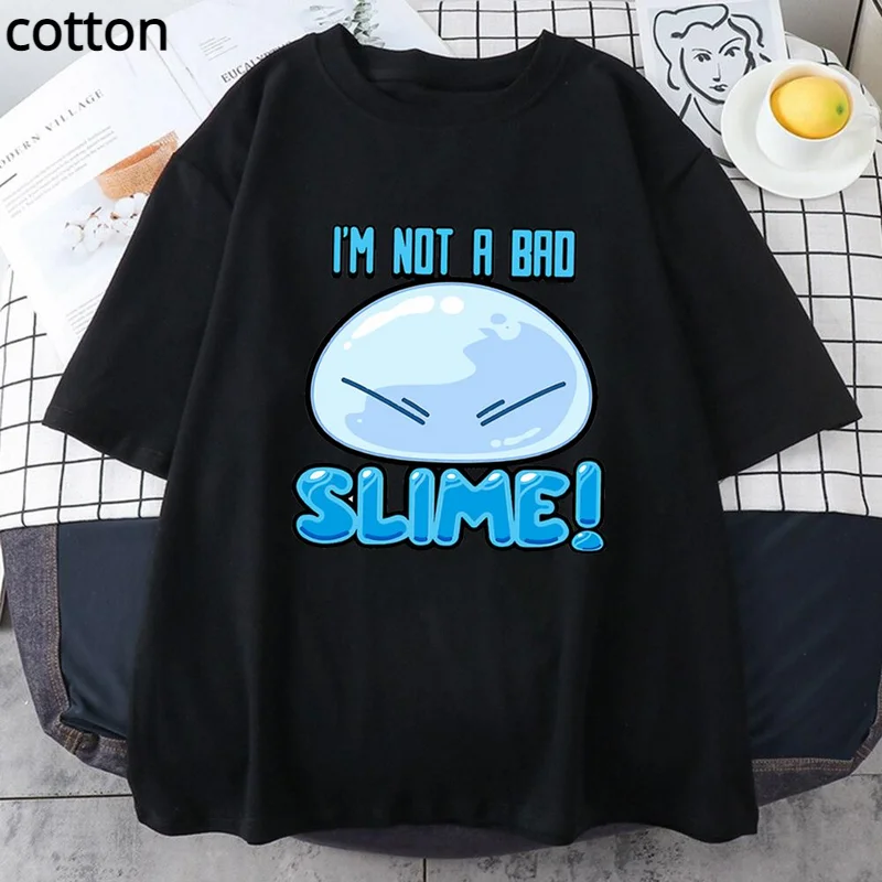 

Anime That I Got Reincarnated As A Slime Lord of Tempest T Shirt Man Woman T Shirts Print Short Sleeve Tees Shirts for Men