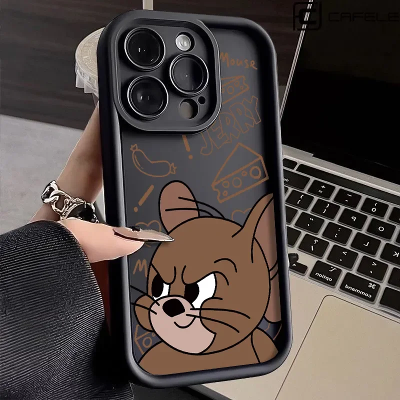 Funny Toms And Jerrys Phone Case For OPPO Reno 2 3 4 5 6 7 7Z 8 8T 10 11 Pro Plus 4G 5G Soft TPU Back Cover