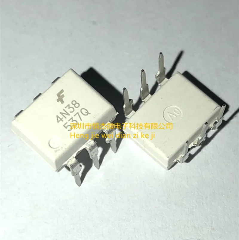 

10PCS/ New original imported 4N38 4N38M DIP6 in-line thyristor drive optocoupler isolator