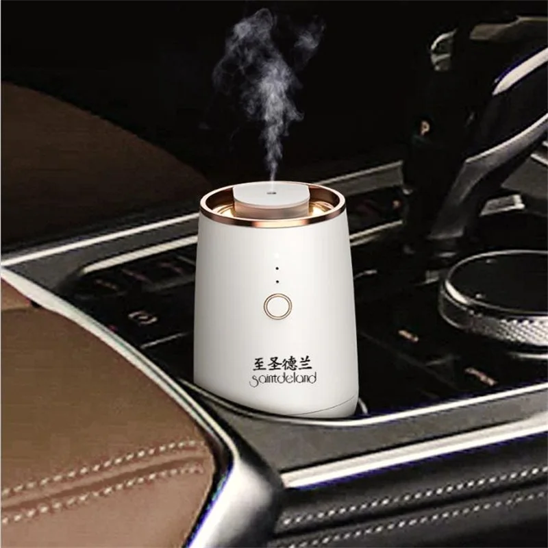 NEW China Style High Quality Essential Oil Aroma Diffuser USB Rechargeable Car Air Freshener Lights Perfume Nebulizer