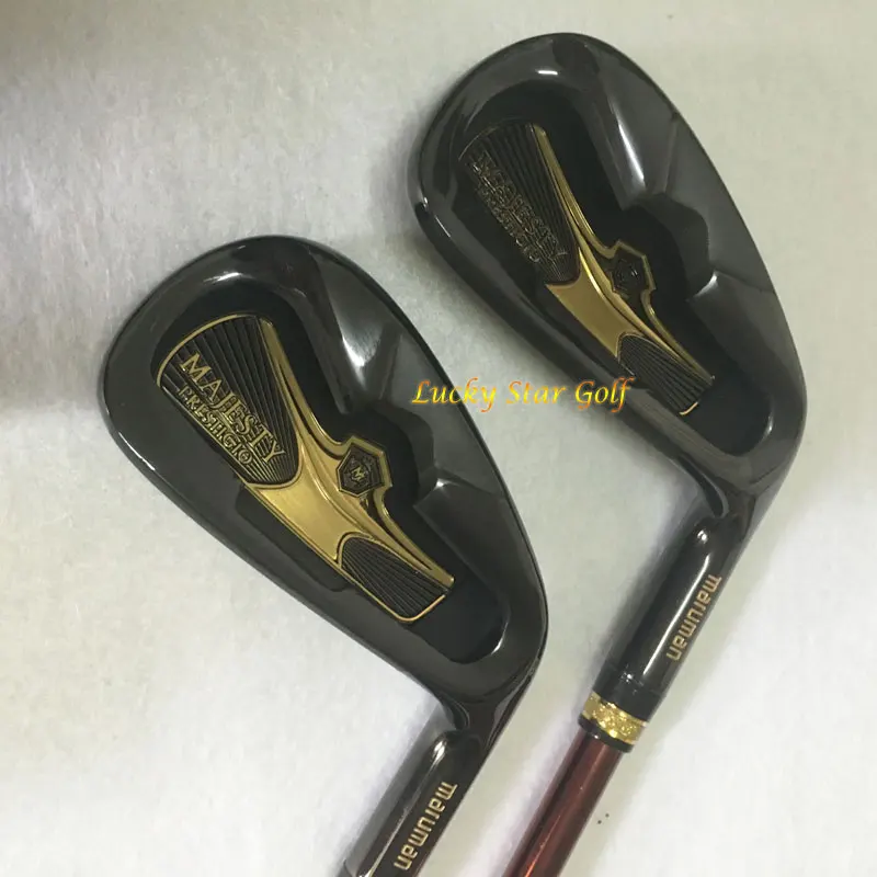 2023 Golf clubs Maruman Majesty Prestigio 9 Golf irons 5-10 P.A.S Irons Clubs Graphite Shaft R S SR Flex Headcover