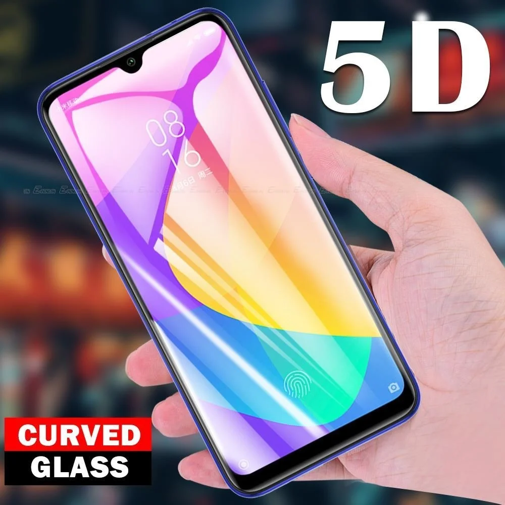 

5D изогнутый край Полное покрытие защита экрана закаленное стекло для Xiaomi Mi Mix 4 A3 A2 Lite Civi 1S защитная пленка