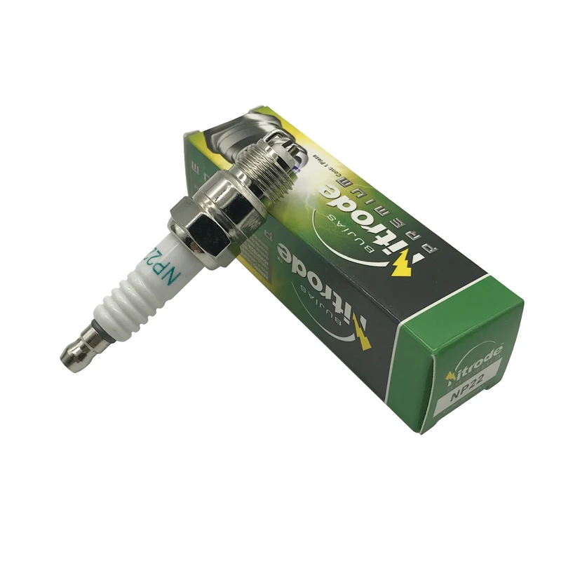 4 шт. переключатель C двойным Свеча зажигания NP22 для R41TS H6BC F15YC BL11Y RV12YC 067600-9711 ITF20 FT85P