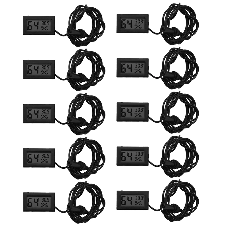 

Цифровой мини-Термометр-Гигрометр с ЖК-дисплеем