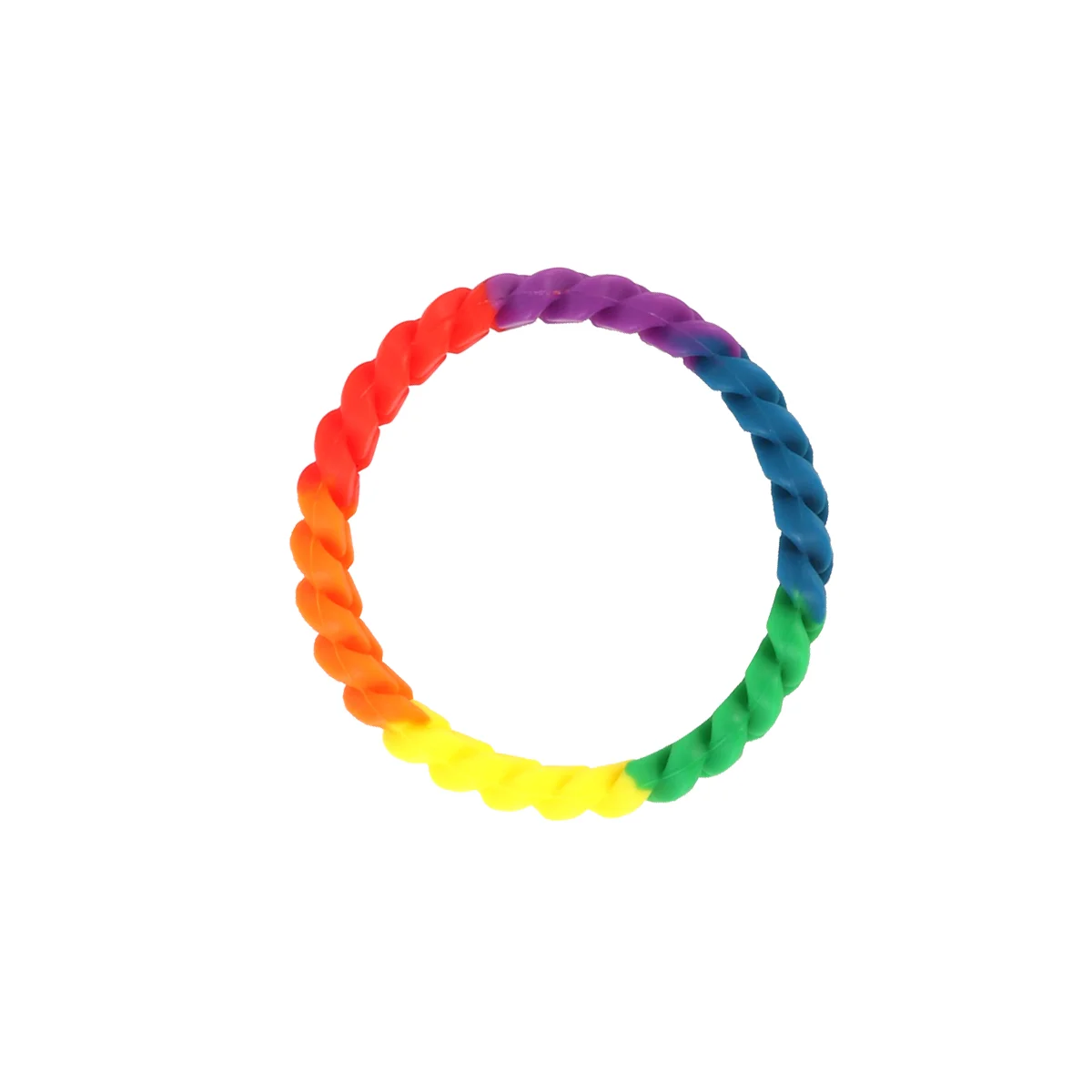 6 шт. силиконовые браслеты для девочек