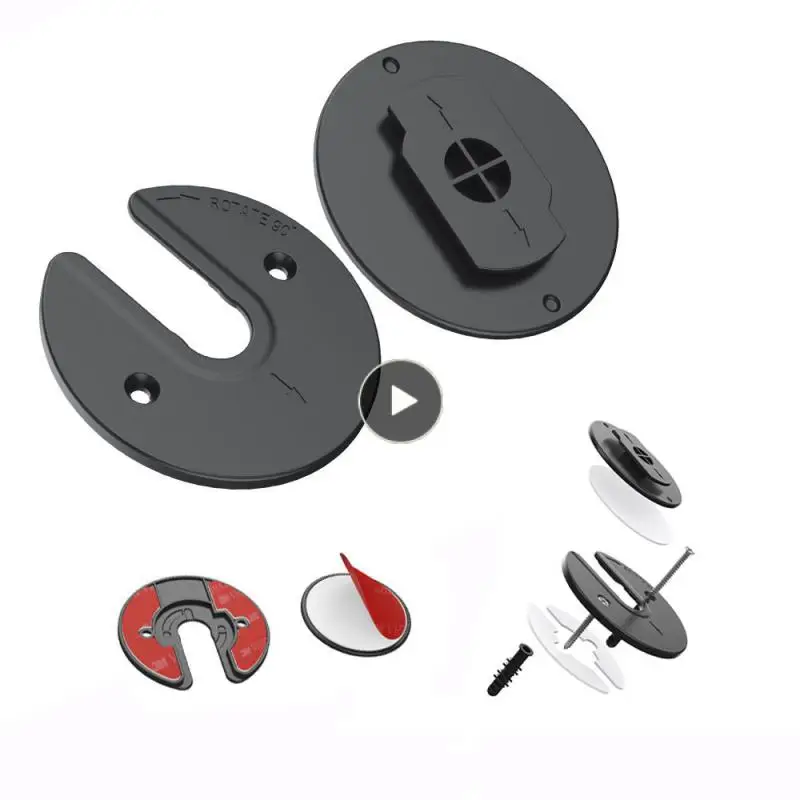 

Rotation Wall Phone Holder Stand Adhesive Wall Mobile Phone Holders Portable Adjustable Cell Phone Tablet Stand For Ipad Screw