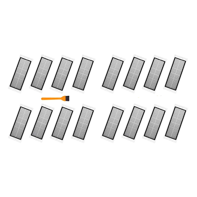 16 шт. сменные фильтры Hepa для Xiaomi Roborock S4 S5 S6 E2 E3 E4 E20 E25 E35 S50 S65