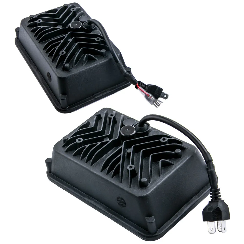 2 х светодиодные рабочие фары прожекторы дальнего света внедорожник грузовик 4