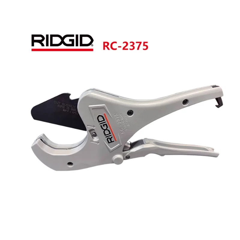 

RIDGID RC-1625 RC-2375 PC-1250 ножницы для водопроводных труб ПВХ/ПЭ/ПП/CPVC/PEX/PPR нож для резки пластика труборез