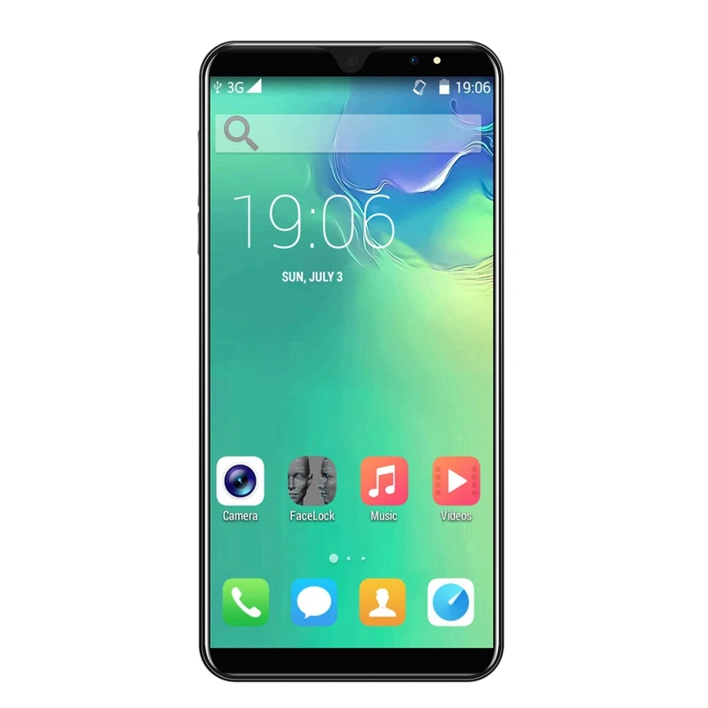 Смартфон P33 Plus 5 8 дюйма двухъядерный Процессор MTK6572 512 МБ + 4 Гб ОЗУ две карты памяти