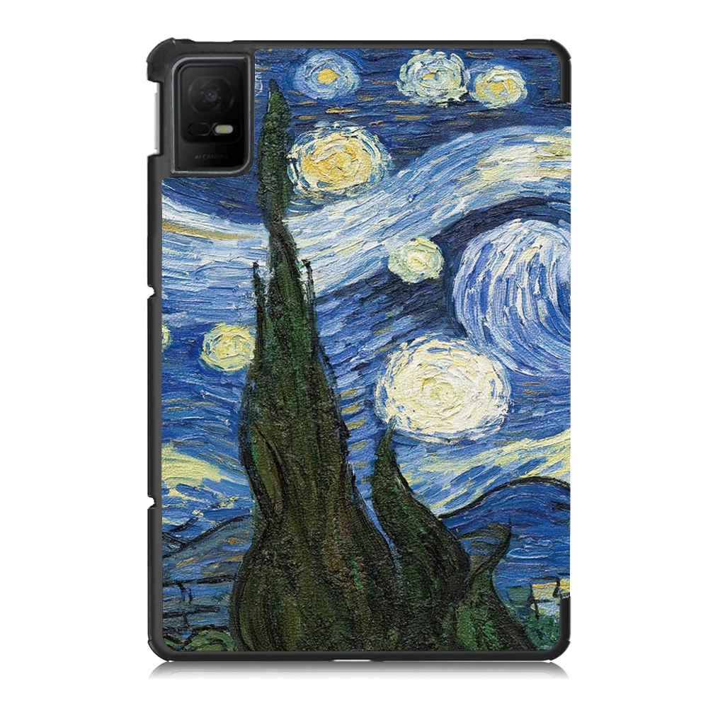 Фото Чехол Funda для TCL Nxtpaper Tab 11, 11-дюймовый смарт-чехол для планшета 9466X 9166G, тройная магнитная подставка с жесткой задней панелью №4