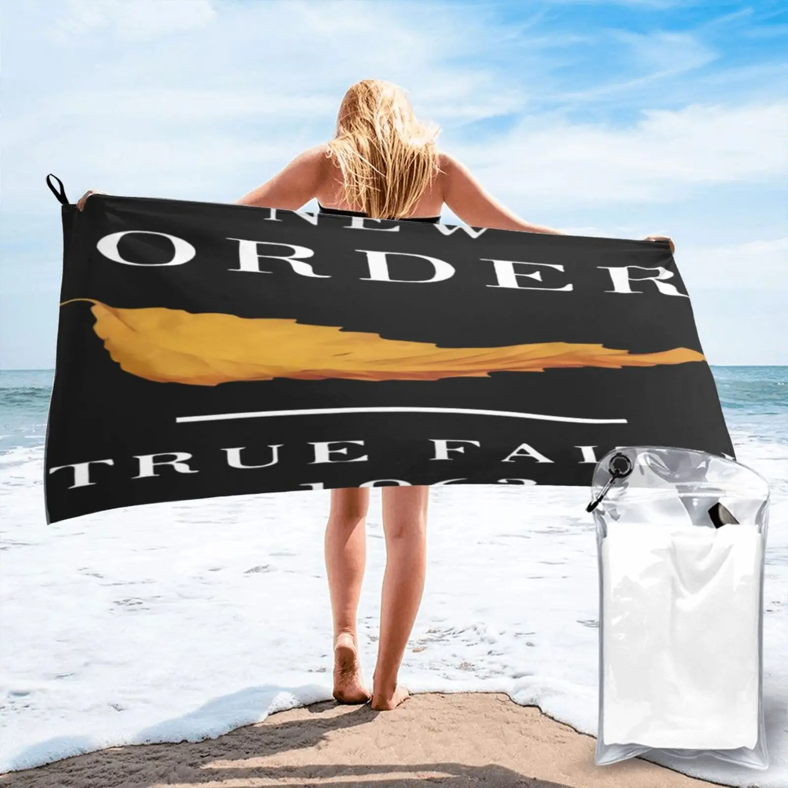 

Order Joy Division True Faith 1963 Beach Towel Terry Towels Sauna Hand Towel Beach Bathroom Products Beachwear Bathrobe Female