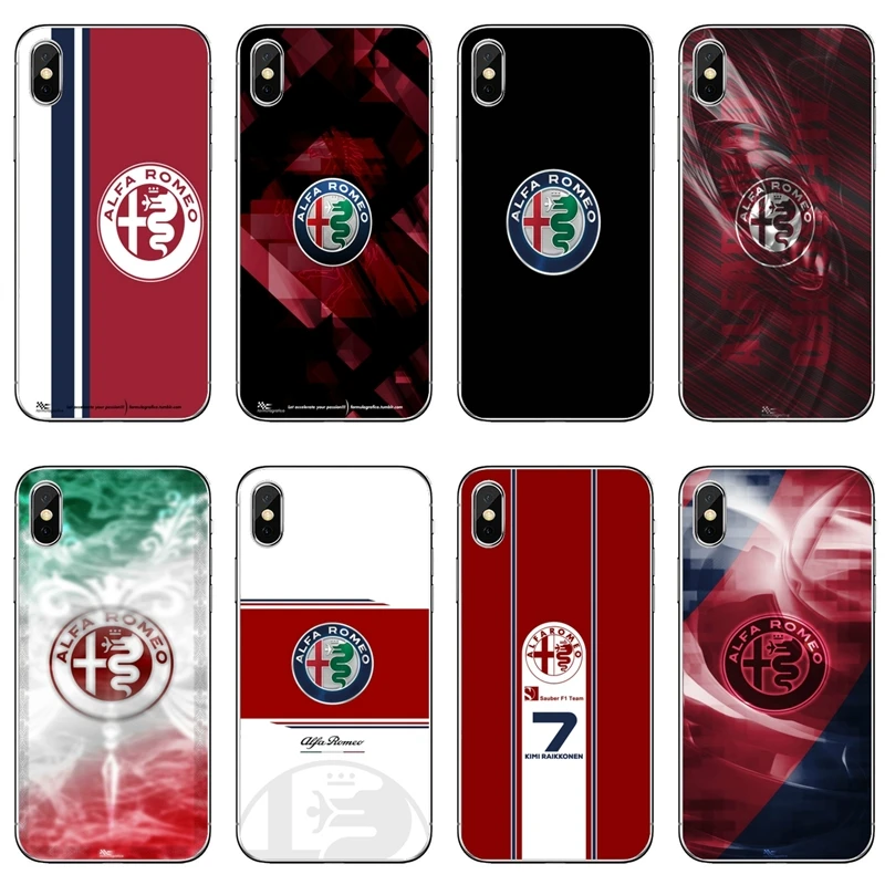 Чехол для телефона alfa romeo sports car с логотипом Huawei P20 P30 P40 P50 Pro P10 P9 Lite Y5 Y6 Y9 P Smart Plus 2018 2019