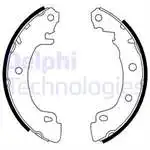 

Задняя Тормозная колодка для LS1724 внутренняя MEGANE I 9603