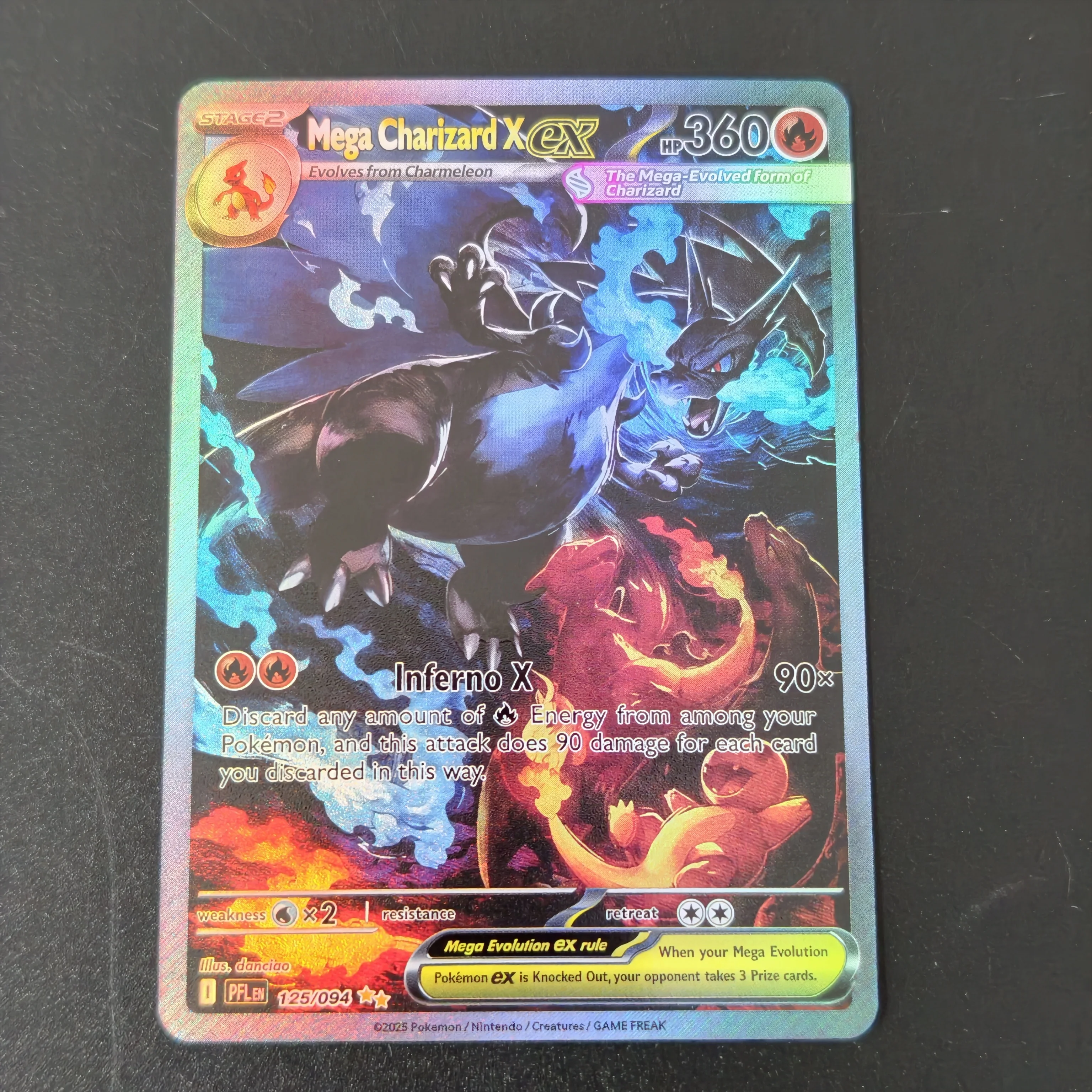Коллекционные карты Pokemon Mega Evolution Gold Secret Rare & Full Art Holo ex, 6 шт., Gold Mega Charizard X, Mega Charizard X Proxy TCG (art.: 3920dc4e1bd51) - 3920dc4e1bd51