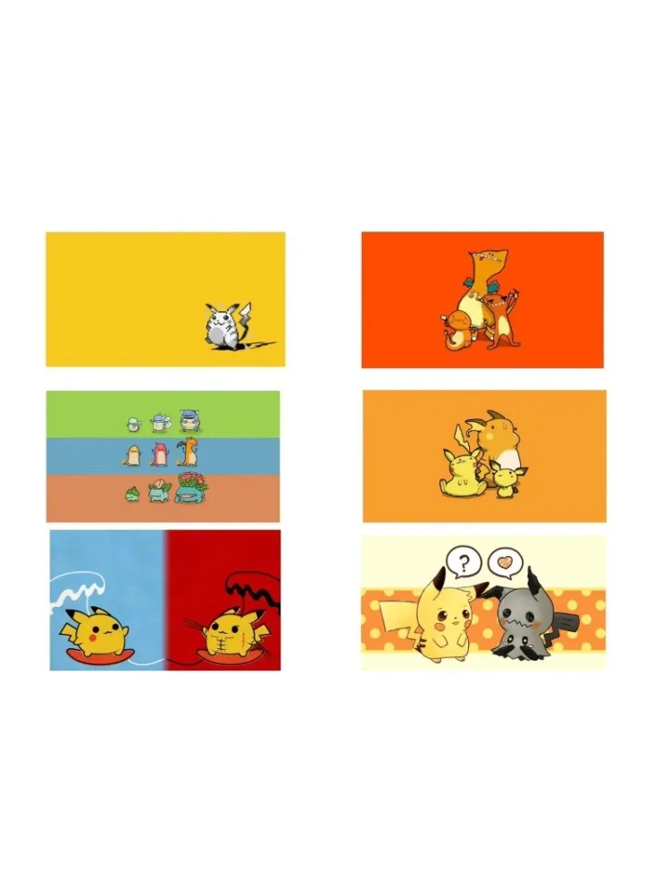 

Japanese Anime Pikachu Painting Wind Canvas Painting Pokemon Poster Pokémon Pikachu Cute Canvas Painting Poster Finished Goods