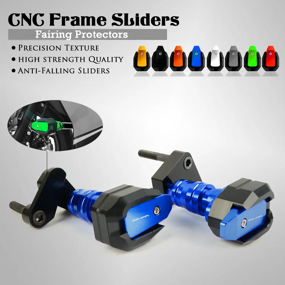 

Для KAWASAKI ZX-10R ZX10R 2008 2009 2010 CNC защитный чехол для мотоцикла