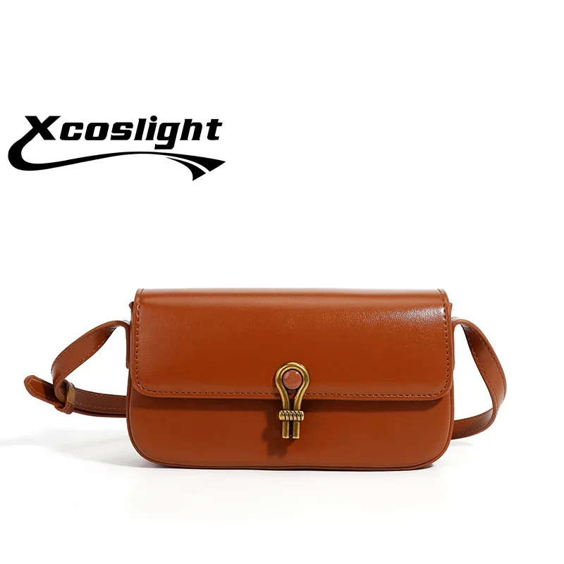 Однотонная дизайнерская сумка-седло для женщин новинка 2023 модная трендовая