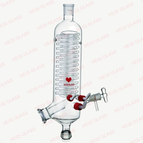 

Лабораторная посуда 3,3 боросиликат для роторного испарителя стеклянный конденсатор