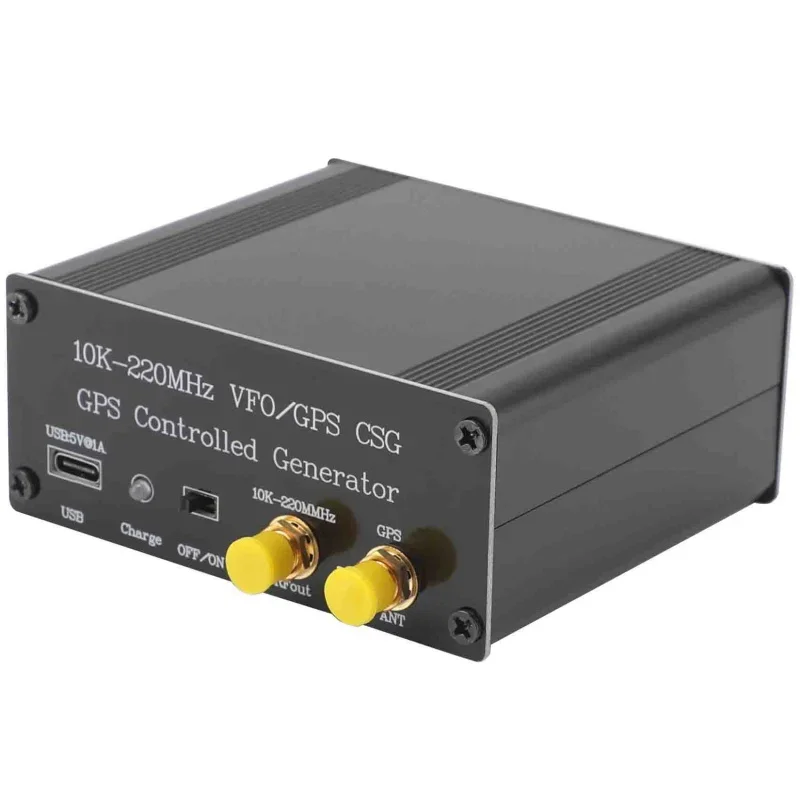 Генератор управления GPS-CSG GPSTaming Clock 10KH-220MHz VFO Источник опорной частоты с