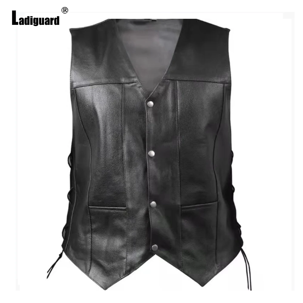 

Куртка женская из искусственной кожи, однобортная, без рукавов, 2022