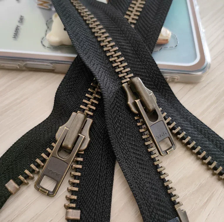 Металлическая двойная молния YKK с головкой 70-100 см № 8 аксессуары для одежды шитья