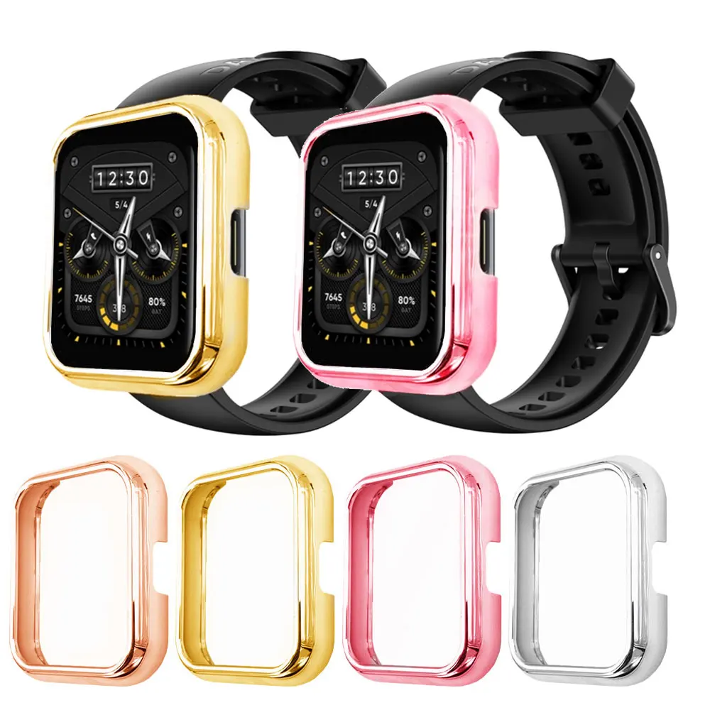 

Защитный чехол из поликарбоната для смарт-часов Realme Watch2 Pro, ударопрочный чехол с полной защитой экрана