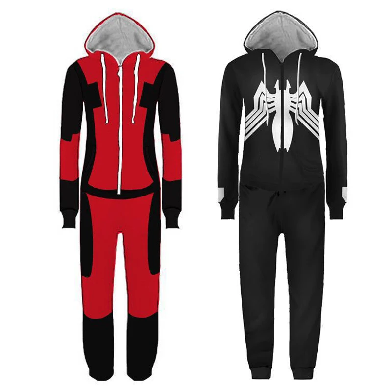 

Комбинезон для взрослых с капюшоном и супергероями, для мужчин и женщин, 2022