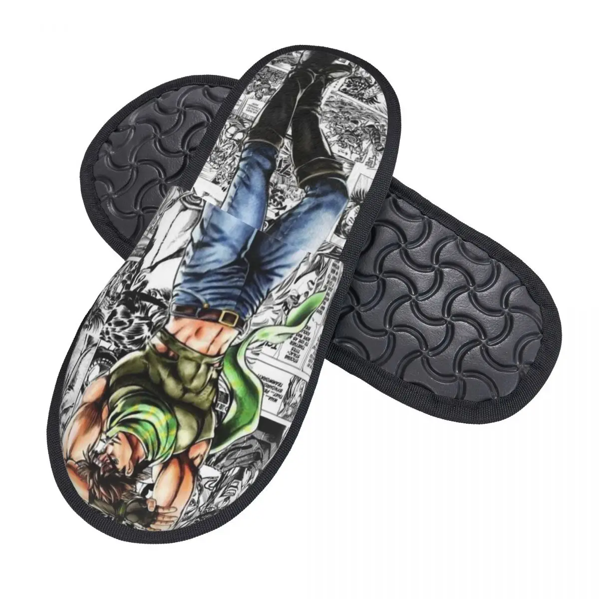 Меховые тапочки Jojo для мужчин и женщин невероятные приключения уютные домашние