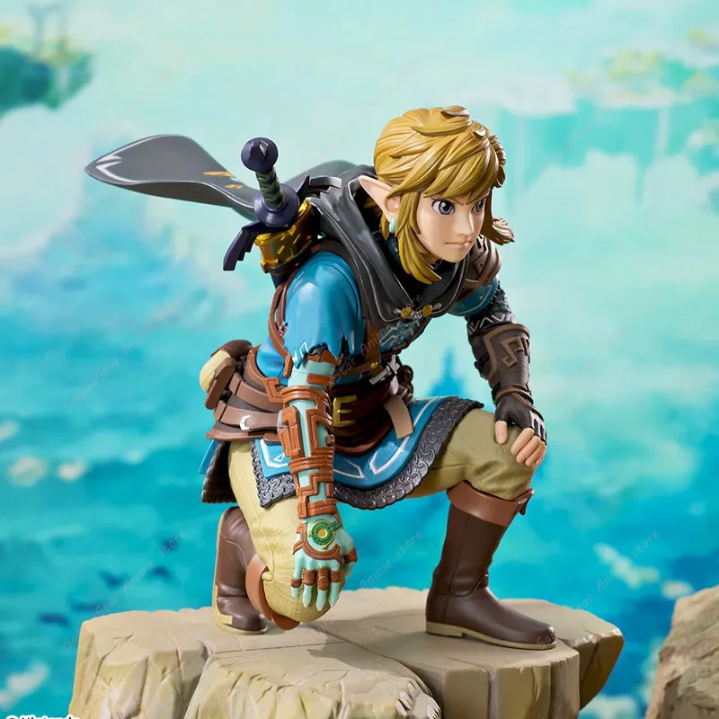 Фото В наличии: Оригинальная коллекционная аниме-фигурка SEGA FIGURIZMa The Legend of Zelda Link, модель куклы, подарок для любителей игр. №5