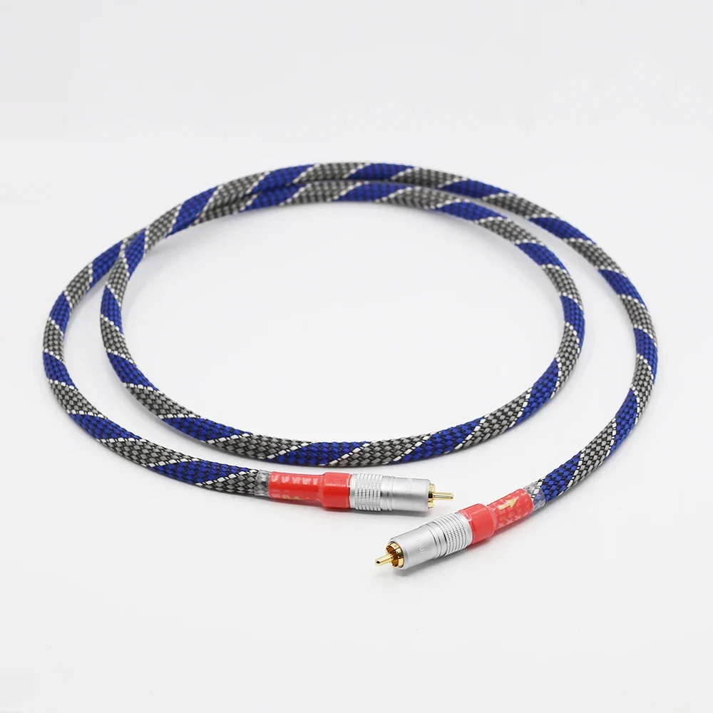 8N OFC Ortofon Hi-Fi коаксиальный кабель Высокое качество ЦАП 75 Ом цифровой RCA