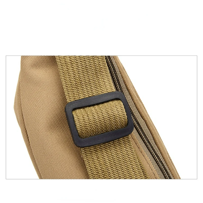 Cell Phone Fanny Pack Men Workplace Waterproof Thickened Wear-resistant Outdoor Cashier Wallet Oxford Cloth Belt Bag