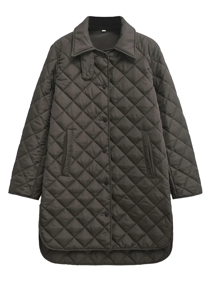 Куртка KAOPU ZA Женская стеганая с хлопковой подкладкой верхняя одежда воротником