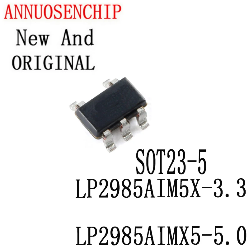 

Новые и оригинальные 100% Новые LP2985AIM53.3 LP2985 LORA LP2985AIM5-5.0/NOPB LP2985AIM5 Φ 50 шт.