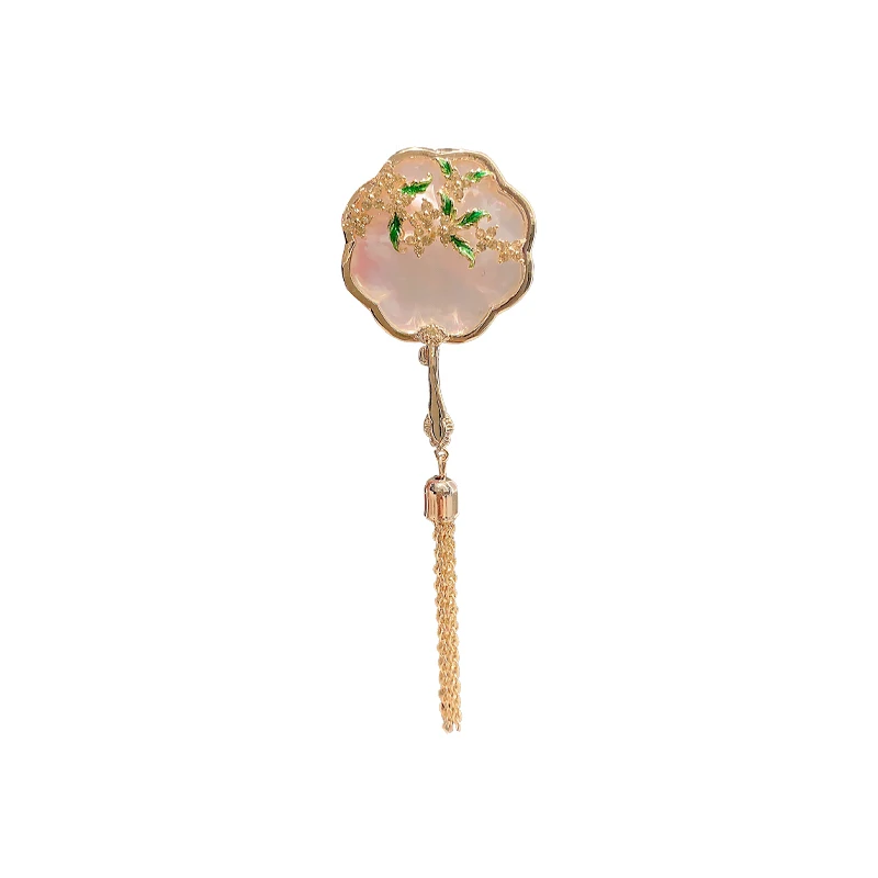 

Chinese Style Natural Fritillary Laurel Flower Brooch Female Temperament Smart Pin