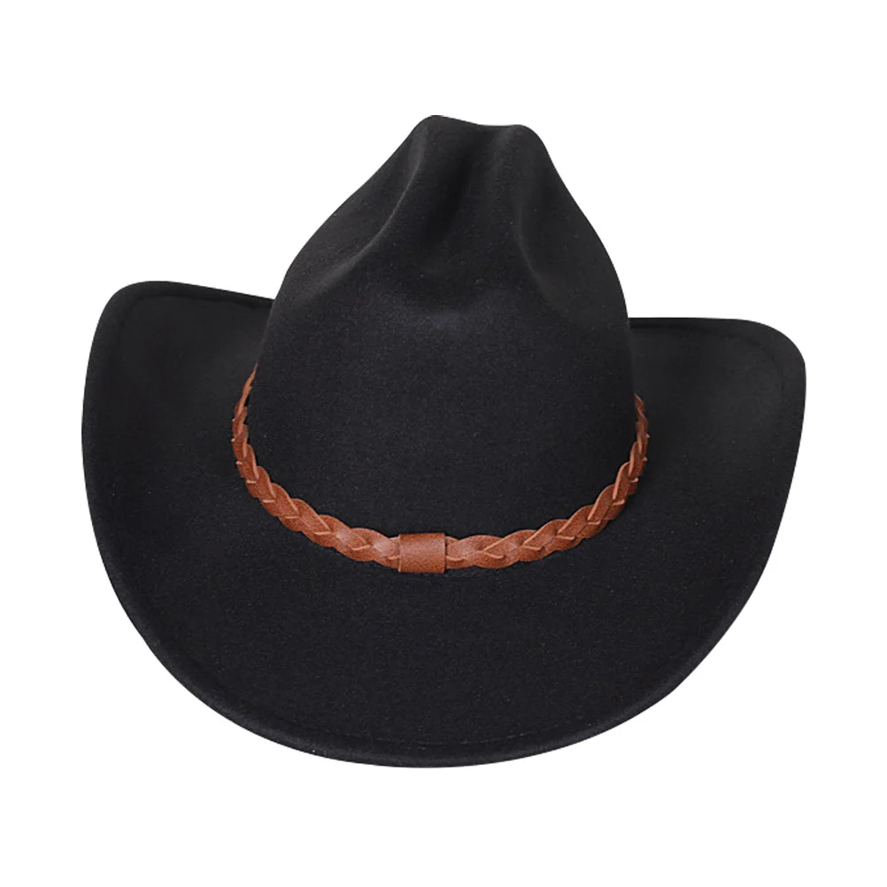 

Cowboy Hat Western Cowboy Hat Unisex Sun Hat Personalized Head Cover for Decor
