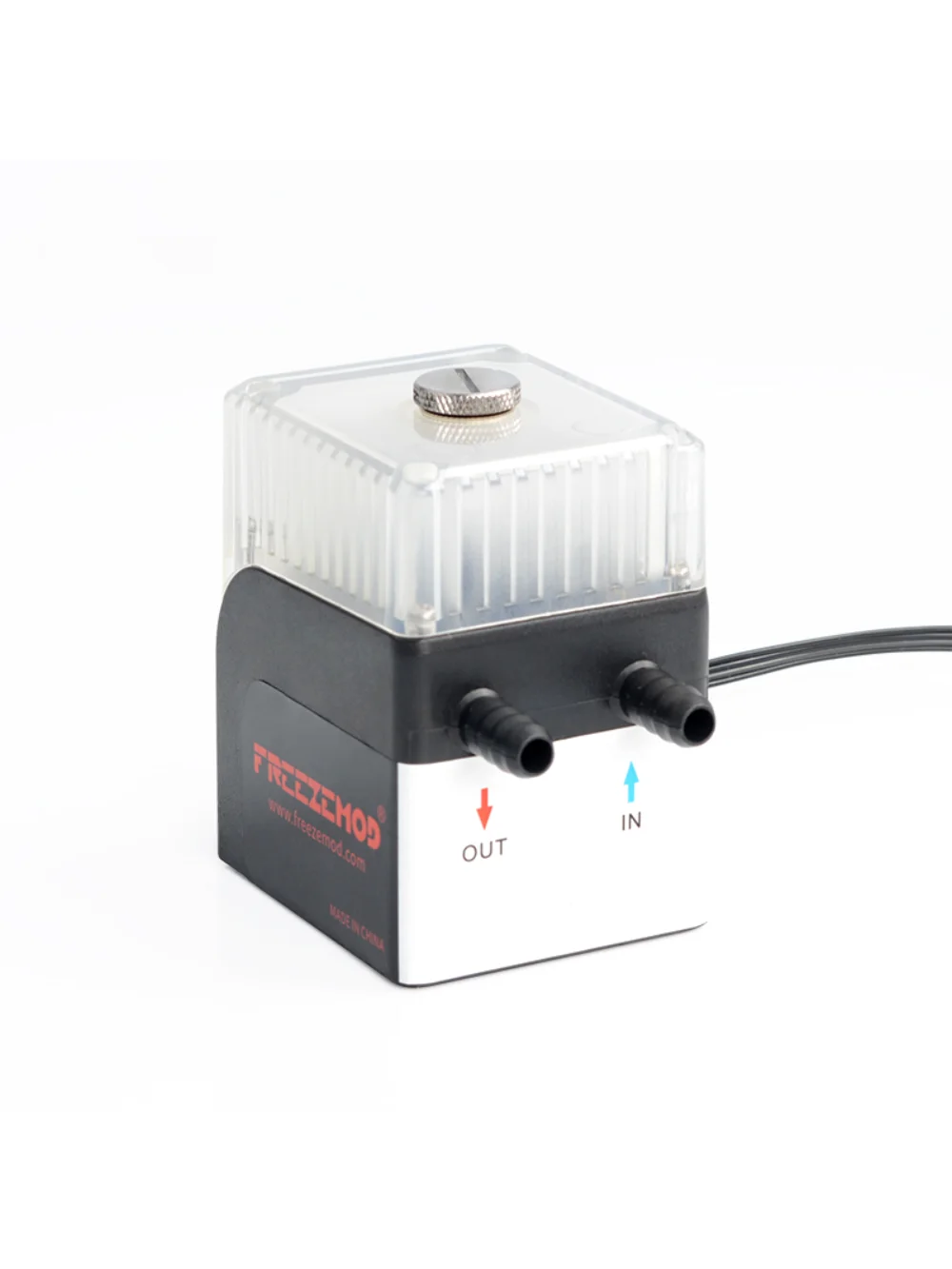 

FREEZEMOD water-cooled 12V integrated water tank water pump PUB-12BT ceramic bearing pagoda mouth