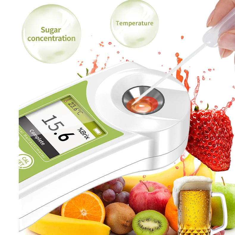 

Hand-held Grape Wine Brix Measurement Refractometer Brix Sugar Tester Fruit