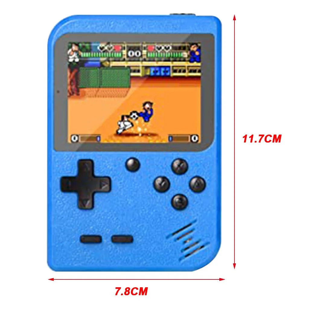 2022 NEW Retro Portable Mini Handheld Video Game Console Color LCD Kids Player Built-in 500 games |