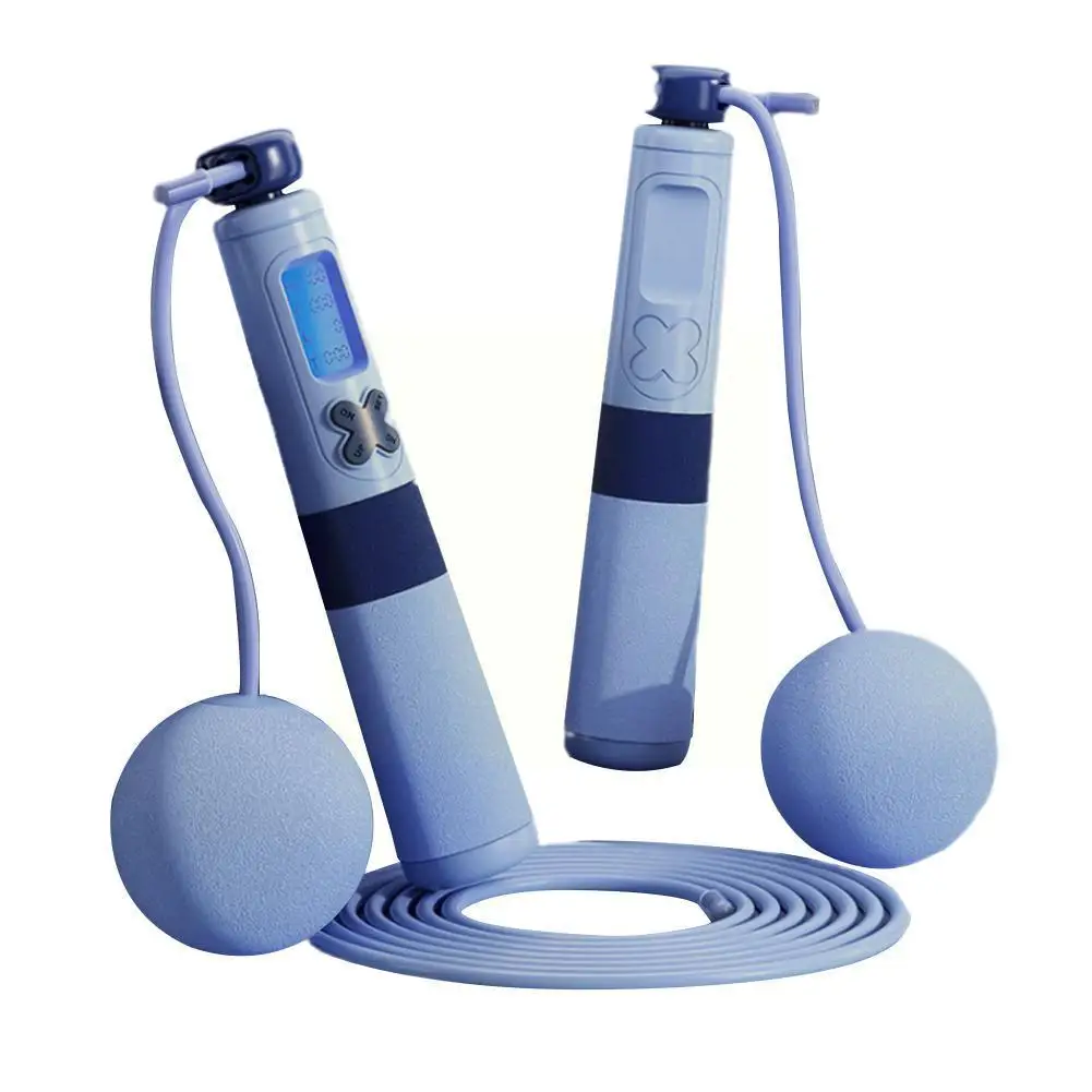

Speed Skipping Rope Digital Counter Jump Rope For Fitness Professional Cordless Skip Rope Lose Weight Counting Fitness Jump J2X2