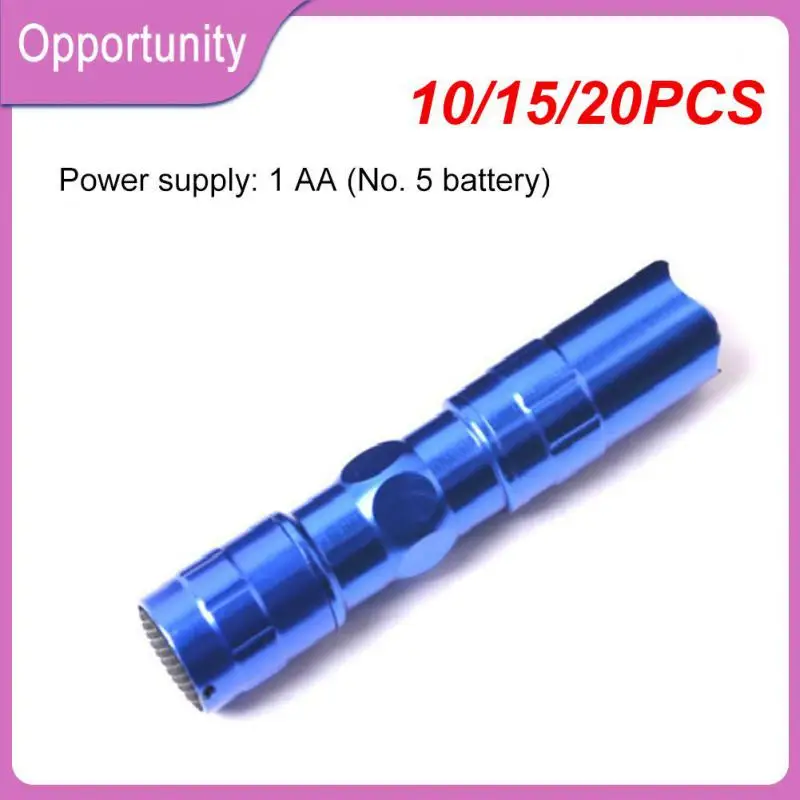 

10/15/20PCS High Lumens Ultra Powerful Flashlight Aluminum Alloy 12 Hours Runtime Flashlight Rechargeable Lamp Portable