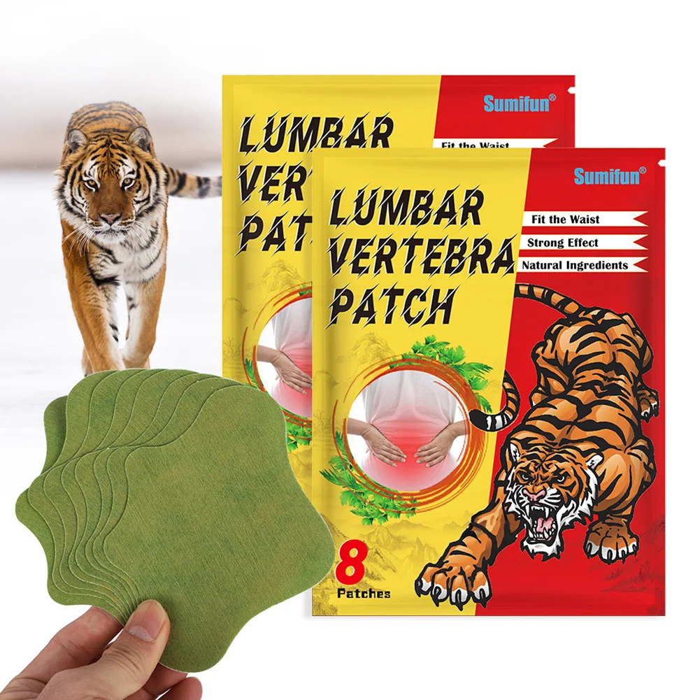 

8PC/Bag Lumbar Spine Patches Herbal Plaster Self-Heating Back Waist Pain Relief Arthritis Joint Pain Patch Aches Herbal Stickers