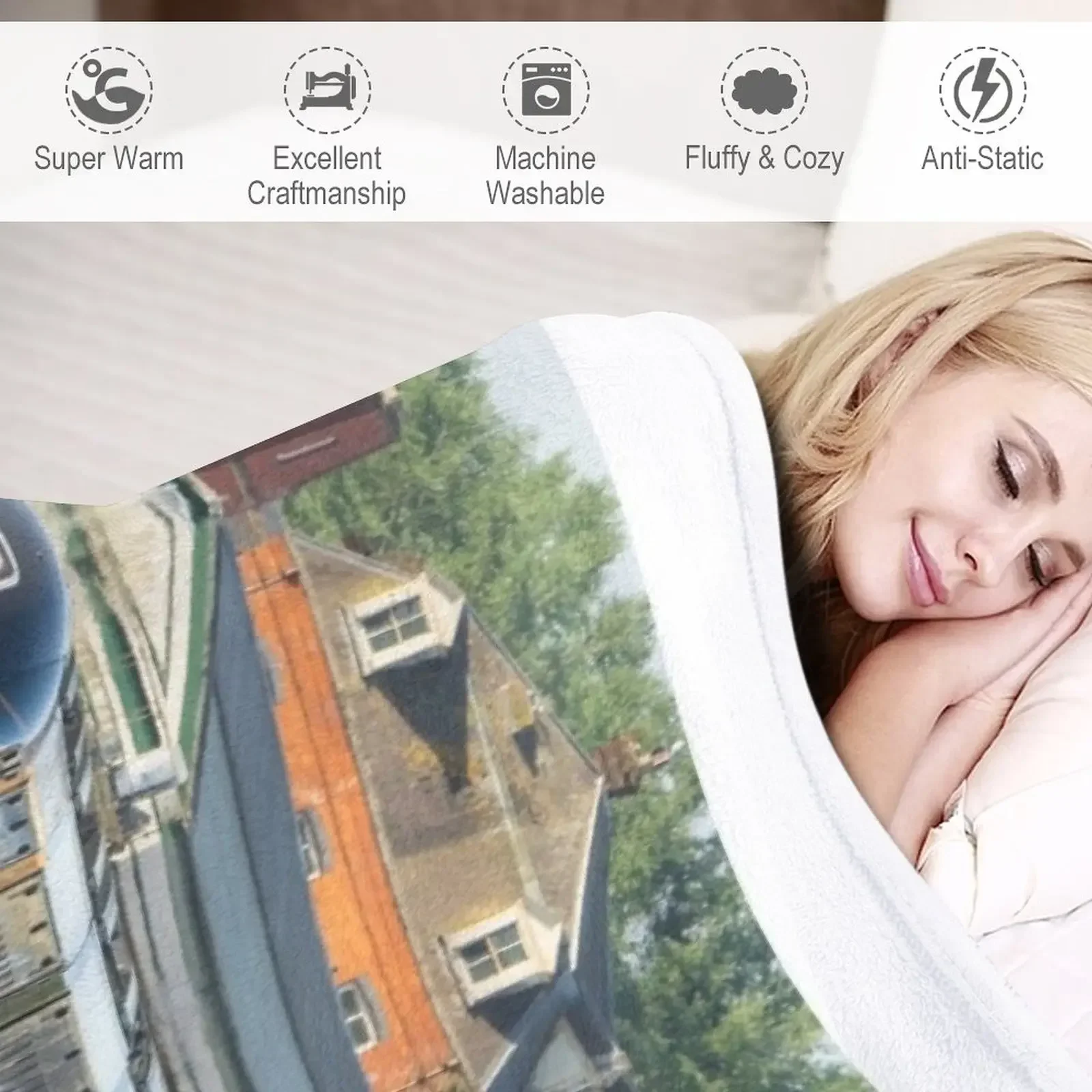 Новинка одеяло Exeter St Davids IET пушистые одеяла для кровати