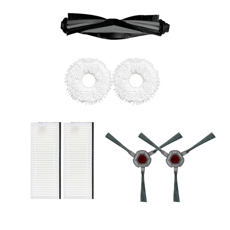 

Основная и боковая щетки, HEPA-фильтр, совместимый с Ecovacs N9 + запчасти для робота-пылесоса