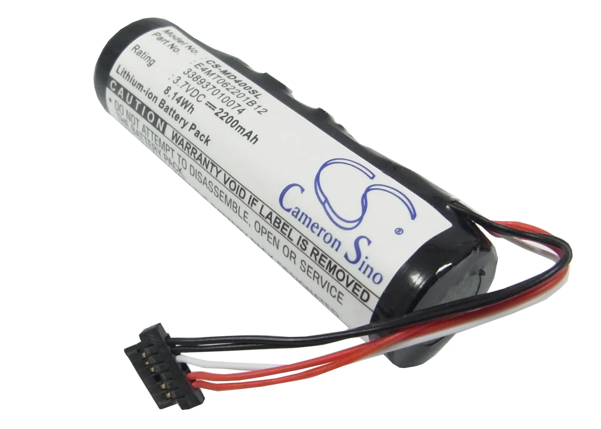 

CS 2200mAh battery for Navigon PNA-5000, Transonic 5000, Transonic PNA-5000 338937010074, E4MT062201B12