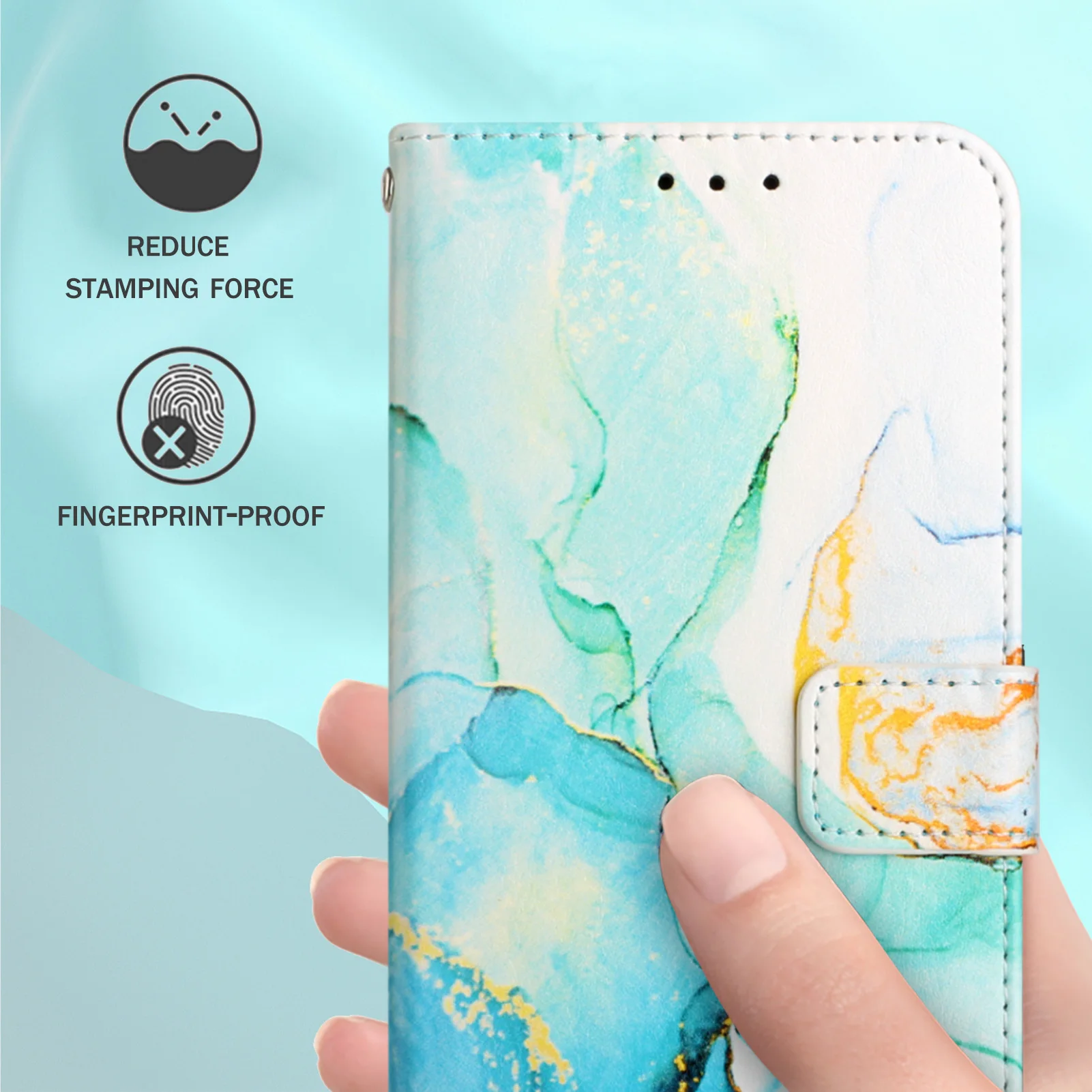 Чехол-книжка с геометрическим узором для телефона кошельком telefon Vivo Y15S 2021
