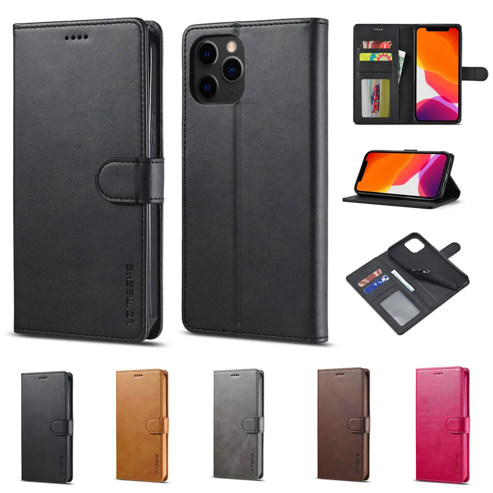 

Leather Flip Phone Case for iPhone 14 11 Pro Max 13 12 Mini SE 2020 6 7 8 Plus XS XR Coque Wallet Shockproof Full Protect Cover
