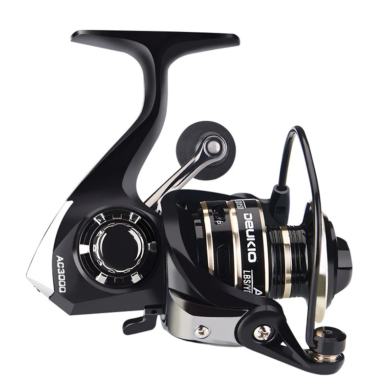 

JOSBY Carp Fishing Spinning Reel Metal Line Cup Stainless High Speed Gear Ratio 5.2:1 For Saltwater/Freshwater 2000-7000 Series