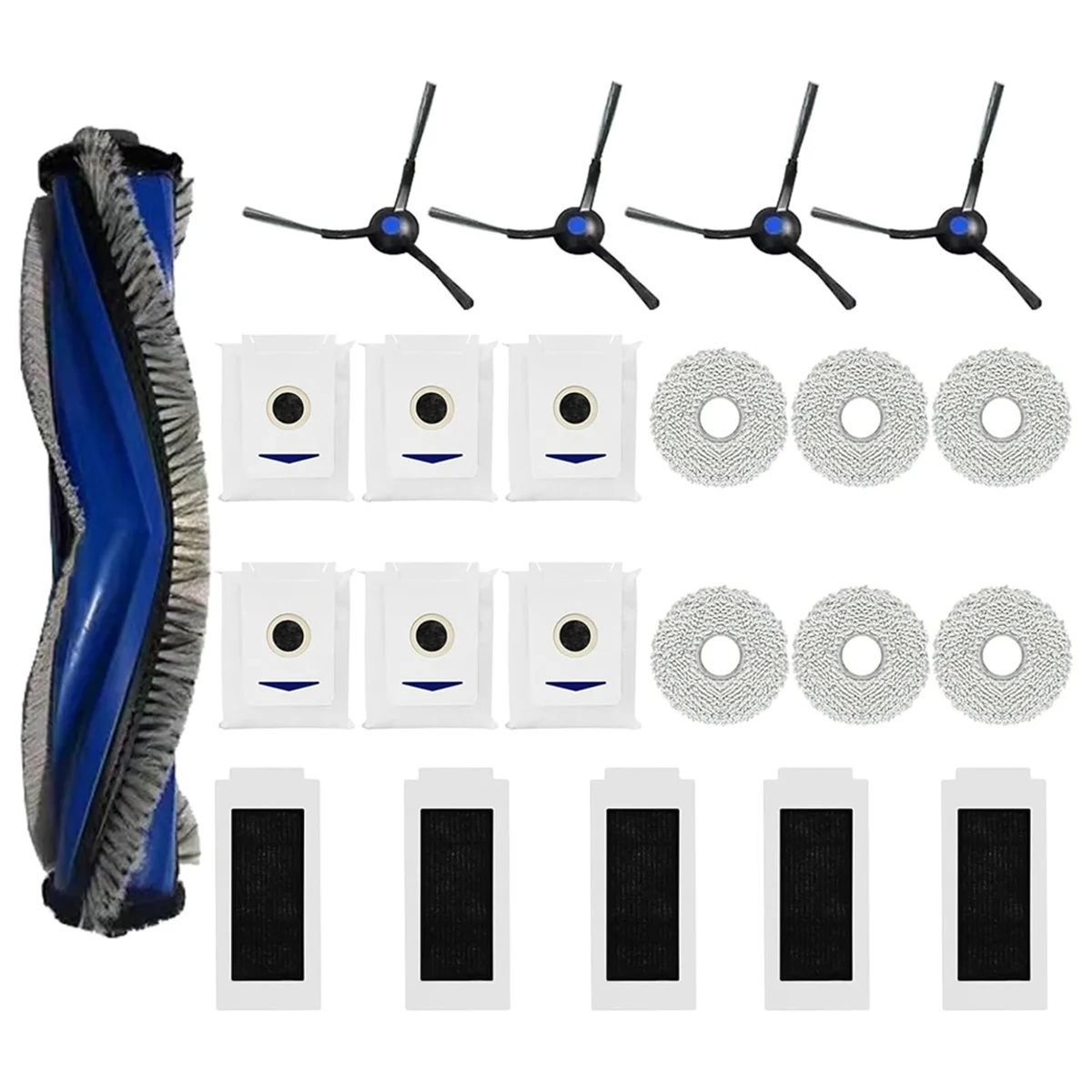 Для ECOVACS DEEBOT T30 PRO Omni основная боковая щетка Hepa фильтр мешки для пыли аксессуары