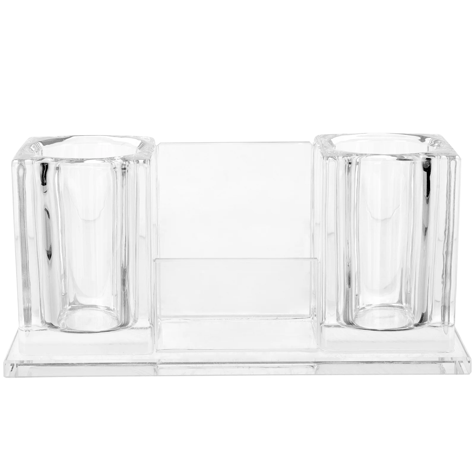 

Microphone Stand Table Acrylic Mic Storage Stand Tabletop Microphone Support